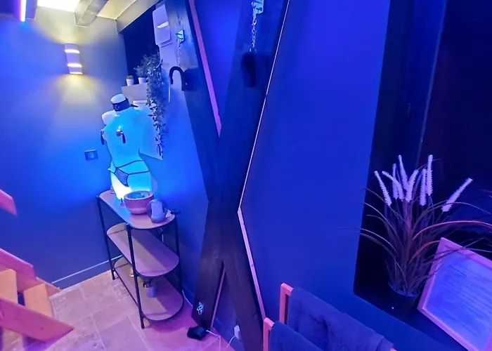 Loveroom Sauna, Balneo, Parking Prive Dans Le Centre De Honfleur